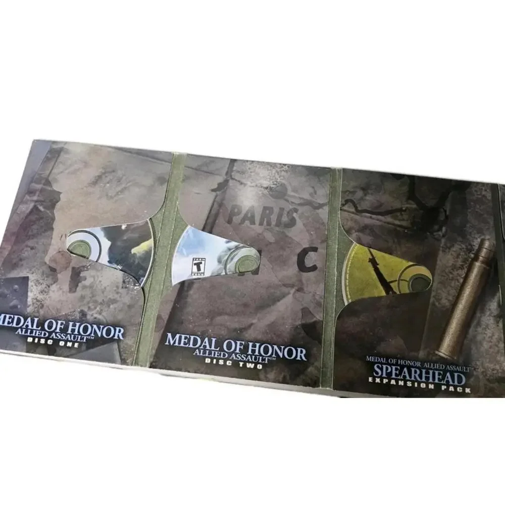 Medal Honor Allied Assault War Chest 5xCD Book PC‎ Window